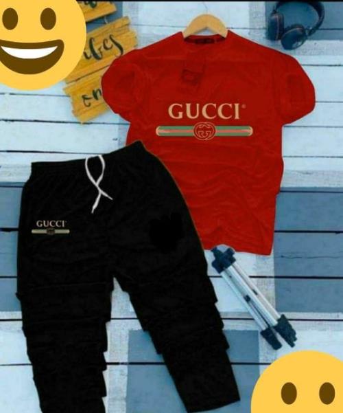 Inspired by GUCCI Lower and T-Shirt Combo: Premium Drifit Lycra Fabric | Superior Quality at Unbeata