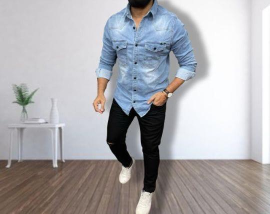 Premium Quality Denim Shirts.