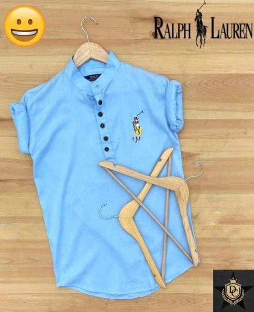 Inspired by Ralph Lauren Ban Coller Kurta Shirt.
