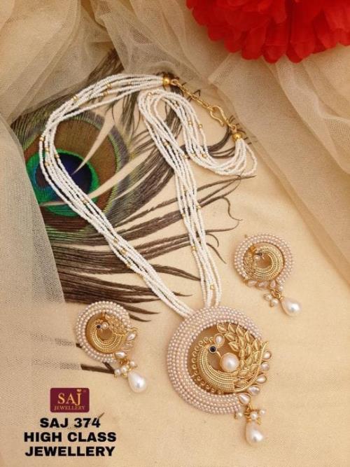 Premium Quality Moti Jewel Set.