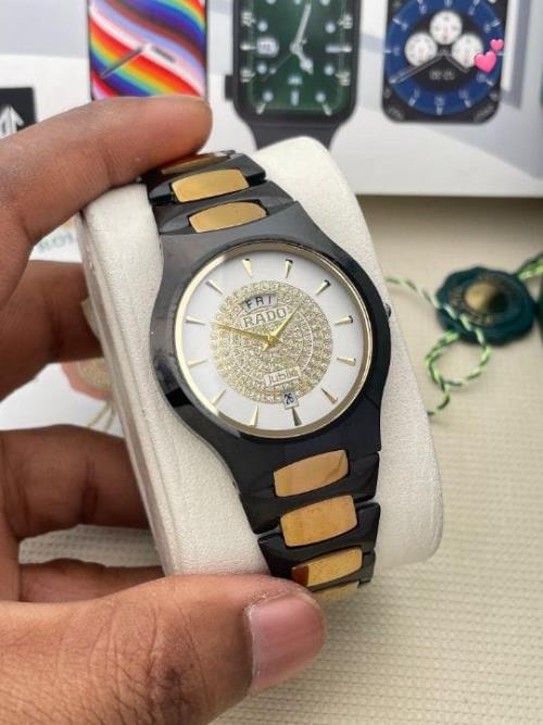 Rado inspired Centrix Jubile Ceramica – Luxury Ceramic Watch, Swiss-Made, Scratch-Resistant, Elegant