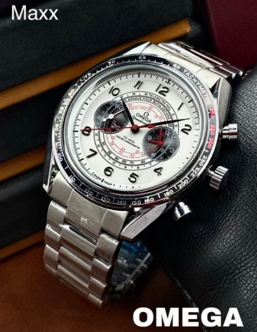 inspired by Omega Premium inspired  Men's Watch – All Chrono Working, Luxury Design, High-Quality Ti