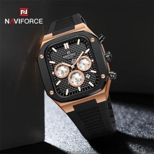 NAVIFORCE Inspired Men's Watch – 10A Quality | Japan Movement | Fully Functional Chronograph | With 