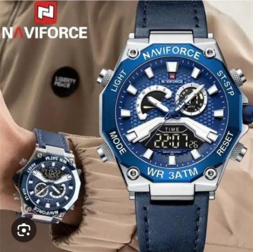 NAVIFORCE Inspired Men's Watch – 10A Quality | Japan Movement | Fully Functional Chronograph | With 