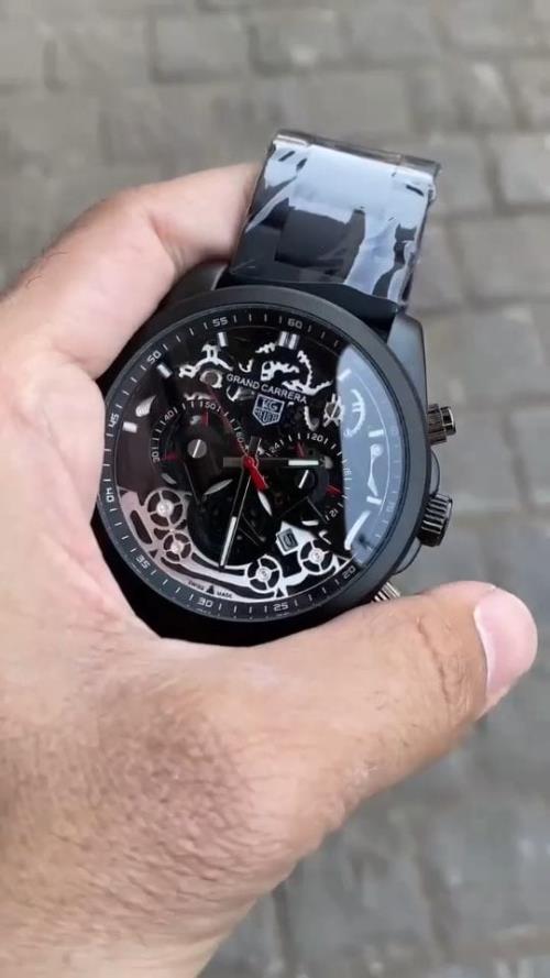 Inspired by Tag Heuer Grand Carrera CR7 – 7A Premium Men's Watch.