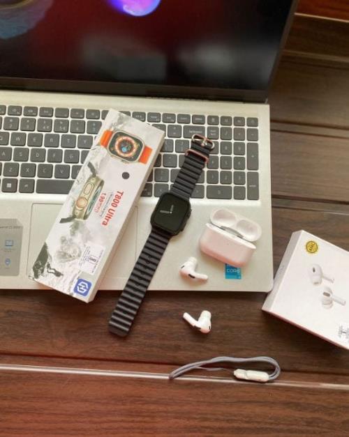 T800 ULTRA + AIRPOD PRO 2 3RD COMBO SET