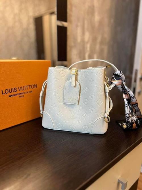 Inspired by Louis Vuitton Large Vintage Bucket Bag – High-Quality Leather Handbag with Box, Dust Bag