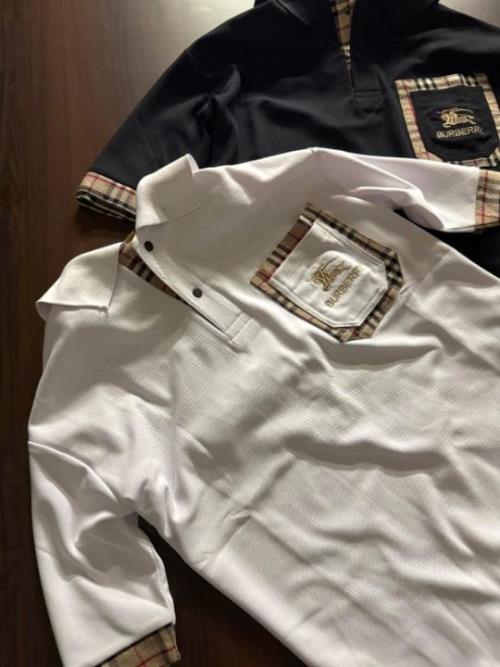 Inspired by Burberry 2025 – Premium SAP Matty Lycra Fabric | Fully Branded Heavy Embroidery Work | S