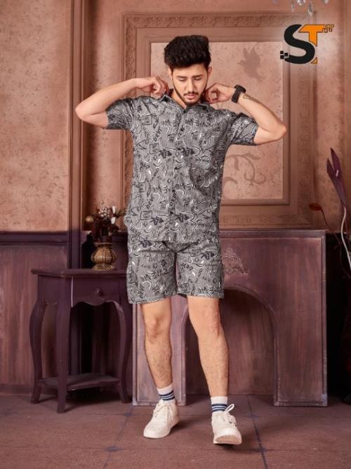New Design Co-Ord Set – Shirt & Shorts | Premium Cord Cotton Fabric | Stylish & Comfortable Outfit  