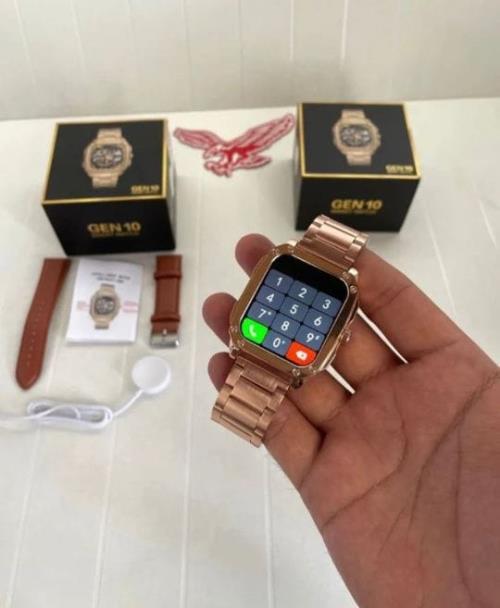 FOSSIL Gen 10 aur ginti   NSmartwatch 44mm 2022* 2  Patta silicon or meta .