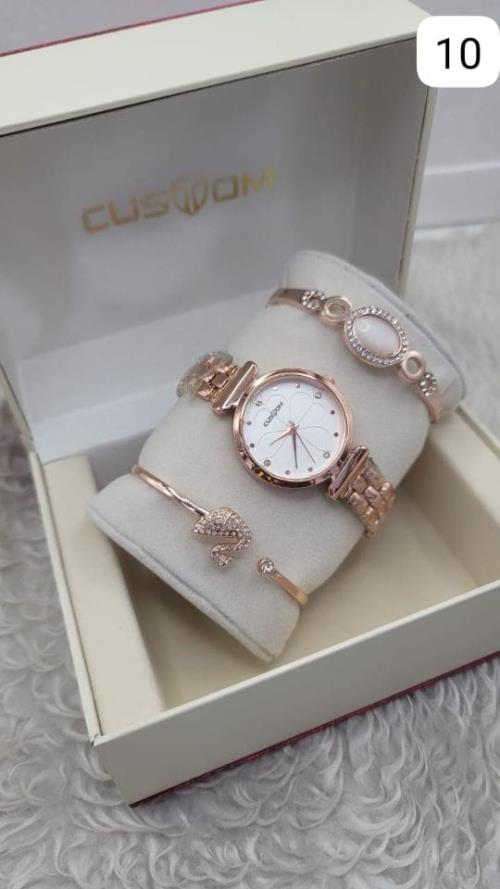 Original Custom Bracelet & Watch Set - Includes 2 Bracelets & 1 Watch with Brand Box | Best Gift For