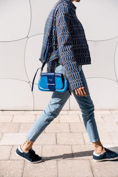 Prada Sidonie leather bag .