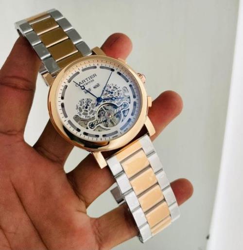  Inspired by Cartier Automatic Watch | Premium Quality Latest Model for Gents | Chronograph Working,