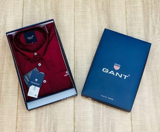 Inspired by Gant Men's Shirt | Premium Quality | Regular Fit | Full Sleeve | With Box Packing.
