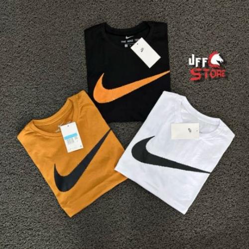  Nike Inspired Heavy GSM T-Shirt | 100% Pure Cotton with Gold Finish | Ultra Soft & Smooth Premium Q