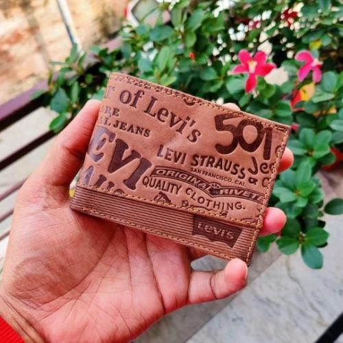 Branded Leather Wallet For Men .