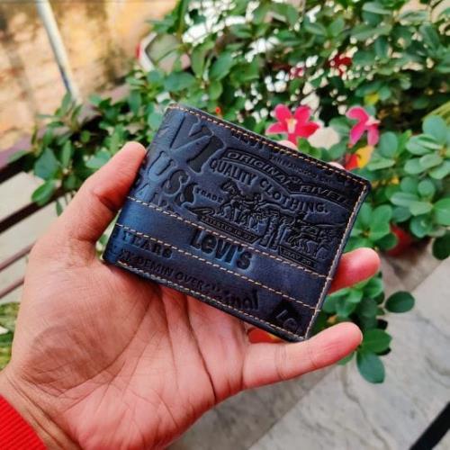 Branded Leather Wallet For Men .
