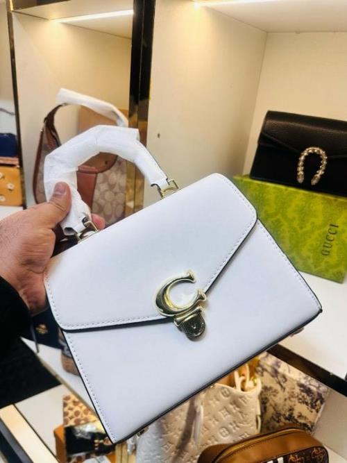 Inspired by Coach Morgan Top Handle – Premium High-Quality Leather Handbag, Elegant & Stylish Purse 