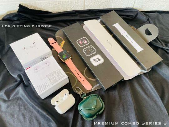 Series-8 apple logo + Airpod Pro Combo Set.
