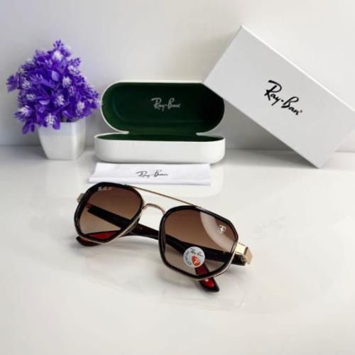 RAYBAN 3160 GOLD BROWN .