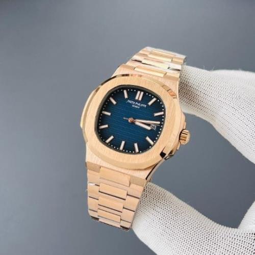 inspred by Patek Philippe Nautilus Series Men's Watch - Exclusive Design, 43mm Dial, Stainless Steel