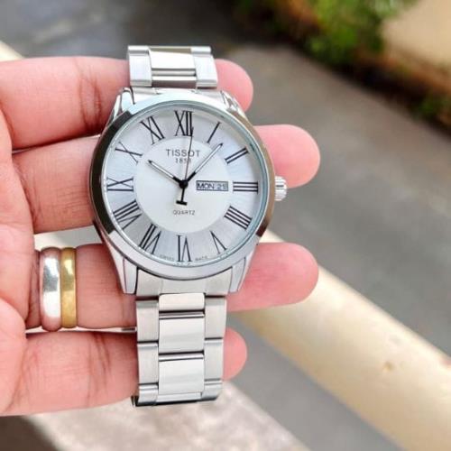  inspired by Tissot Carson Men's Watch - 7AA Premium Collection, 43mm Dial, Day/Date, Roman Numerals