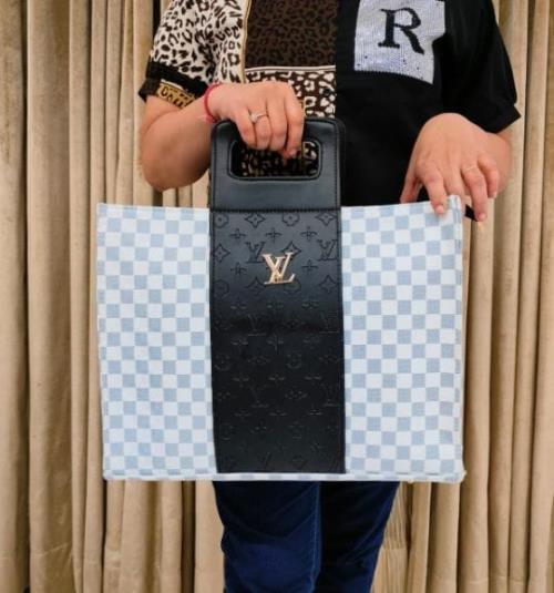 INSPIRED LV TOTE BAG WITH SLING BELT