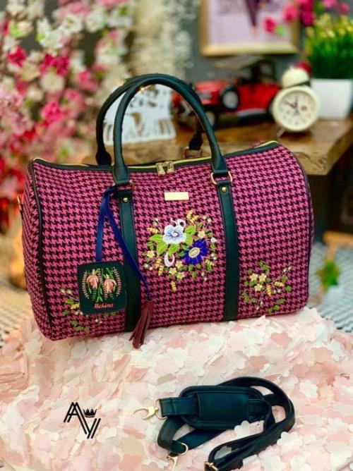  INSPIRED RICHIMS  EMBROIDERY  DUFFLES