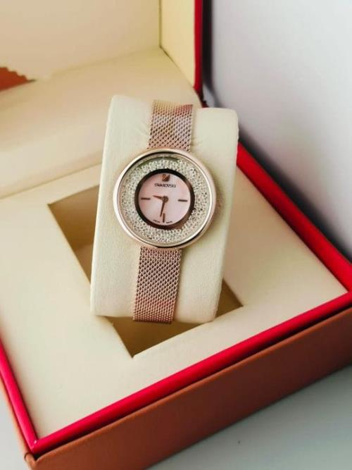 Swarovski Ladies Watch - Elegant Timepiece with Sparkling Crystals.