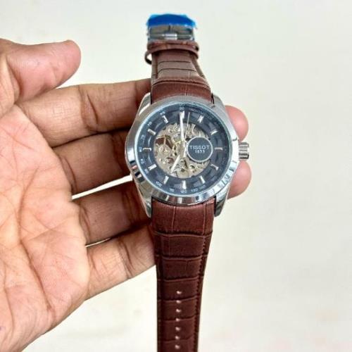  Tissot Inspired Automatic Watch for Men | 7AA Premium Swiss-Made Model | Back Open Glass | Water Re