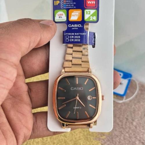 Casio Inspired Premium Quartz Watch | Stylish Men's Wristwatch with Date Function | Available in All