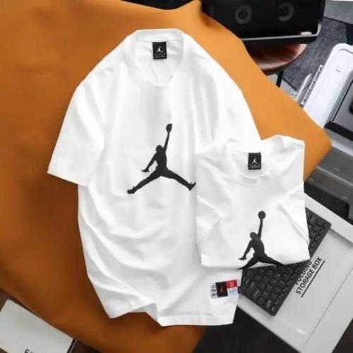 Jordan Inspired Heavy GSM T-Shirt | 100% Pure Cotton with Gold Finish | Ultra Soft & Smooth Premium 