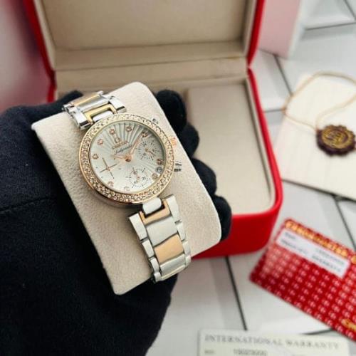 Omega Ladymatic Chronological: Feminine Grace & Elegance - Rosegold Two-Tone, Mother of Pearl Dial, 
