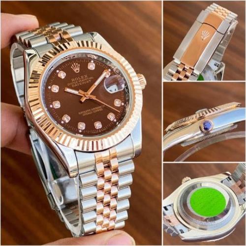 Men's Rolex Oyster Perpetual DATEJUST Premium Collection Watch .