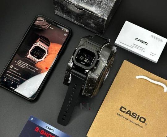 GA-5600 G-Shock Digital Watch | Resin Case and Band | Mineral Glass | Black Dial | LED Light | Count