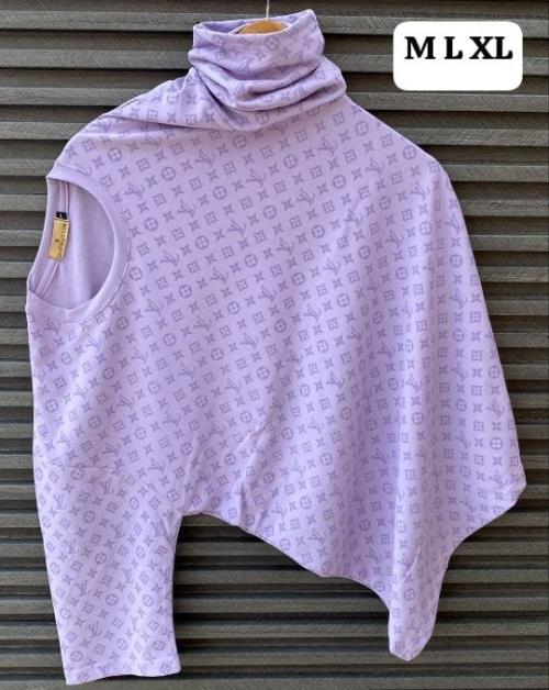 LOUIS VUITTON Imported Fabric T-shirt .