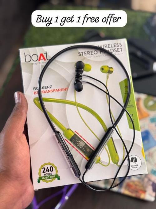 Inspired by boAt Wireless Neckband | Stylish Bluetooth Earphones with Deep Bass & Clear Sound | Avai