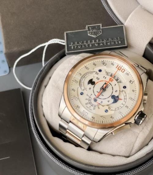 TAG Heuer SLS All Chrono Working Men's Watch - Precision Timekeeping for the Modern Gentleman 