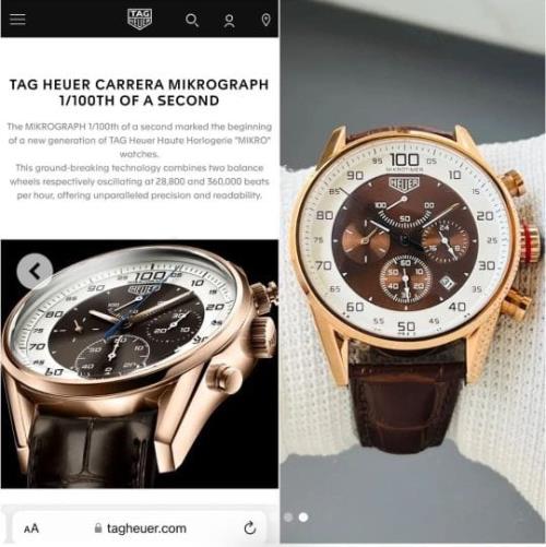 Tag Heuer 100 Men's Watch: Precision All Chronographs and Date Functionality in Premium Quality Craf