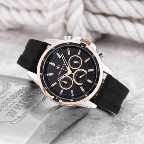 Tommy Hilfiger Men's Watch: All Chronographs in Harmony for Timekeeping Excellence.