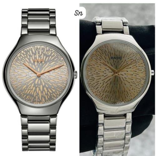 Rado Ceramic Slim Watch - A Fusion of Style and Precision Craftsmanship (7A Quality) .