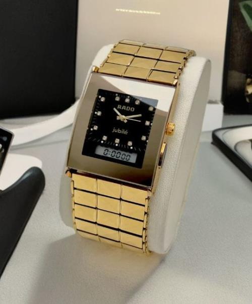 Rado Jubile Blaze: Men's Double Time Day-Date Workhorse – Crafted in Full Japan, Full Ceramic, Scrat