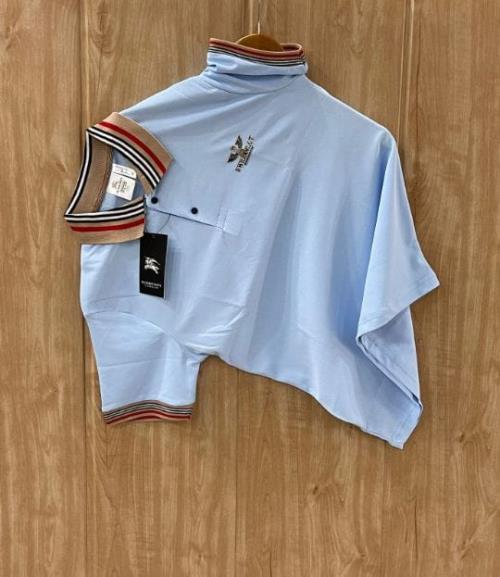  BURBERRY VERY PREMIUM MATTY COLAR T SHIRTS.