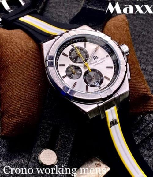 inspired by MAURICE LACROIX CRONOGRAPH SPORT WATCH FOR MEN   .