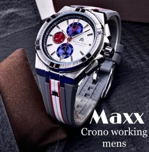 inspired by MAURICE LACROIX CRONOGRAPH SPORT WATCH FOR MEN .