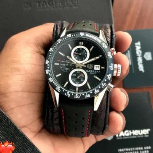 Inspired by Tag Heuer Carrera Chronograph for Men – 7AA Premium Collection | Quartz Movement Luxury 