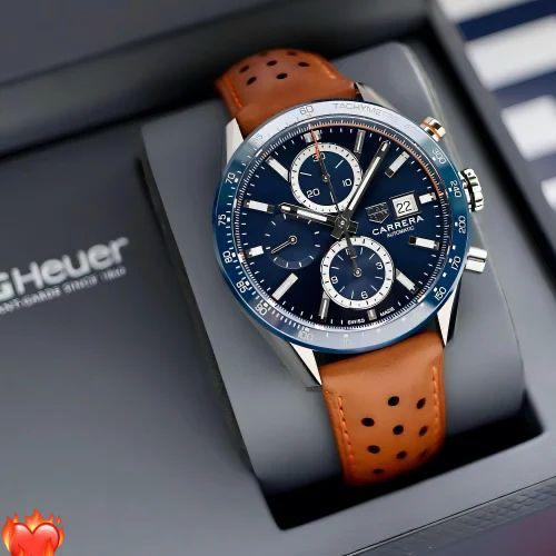 Inspired by Tag Heuer Carrera Chronograph for Men – 7AA Premium Collection | Quartz Movement Luxury 
