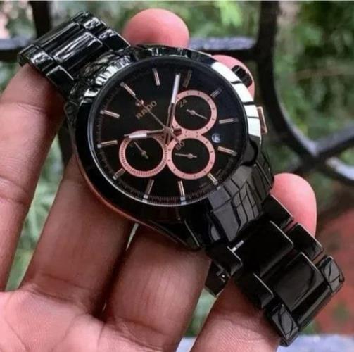 inspired by Rado Ceramic Men's Watch – Premium Quality, Japan Movement, All Chronograph Functions Wo