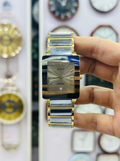 inspired by  Rado Men's Date Working Watch - 10AA Quality Japan Movement Stainless Steel Timepiece  