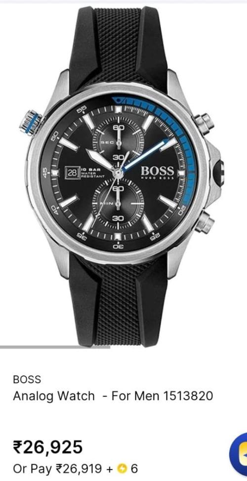 inspired by BOSS Watch - All Chrono Working, Date Function, 10AA Quality, Japan Movement   .